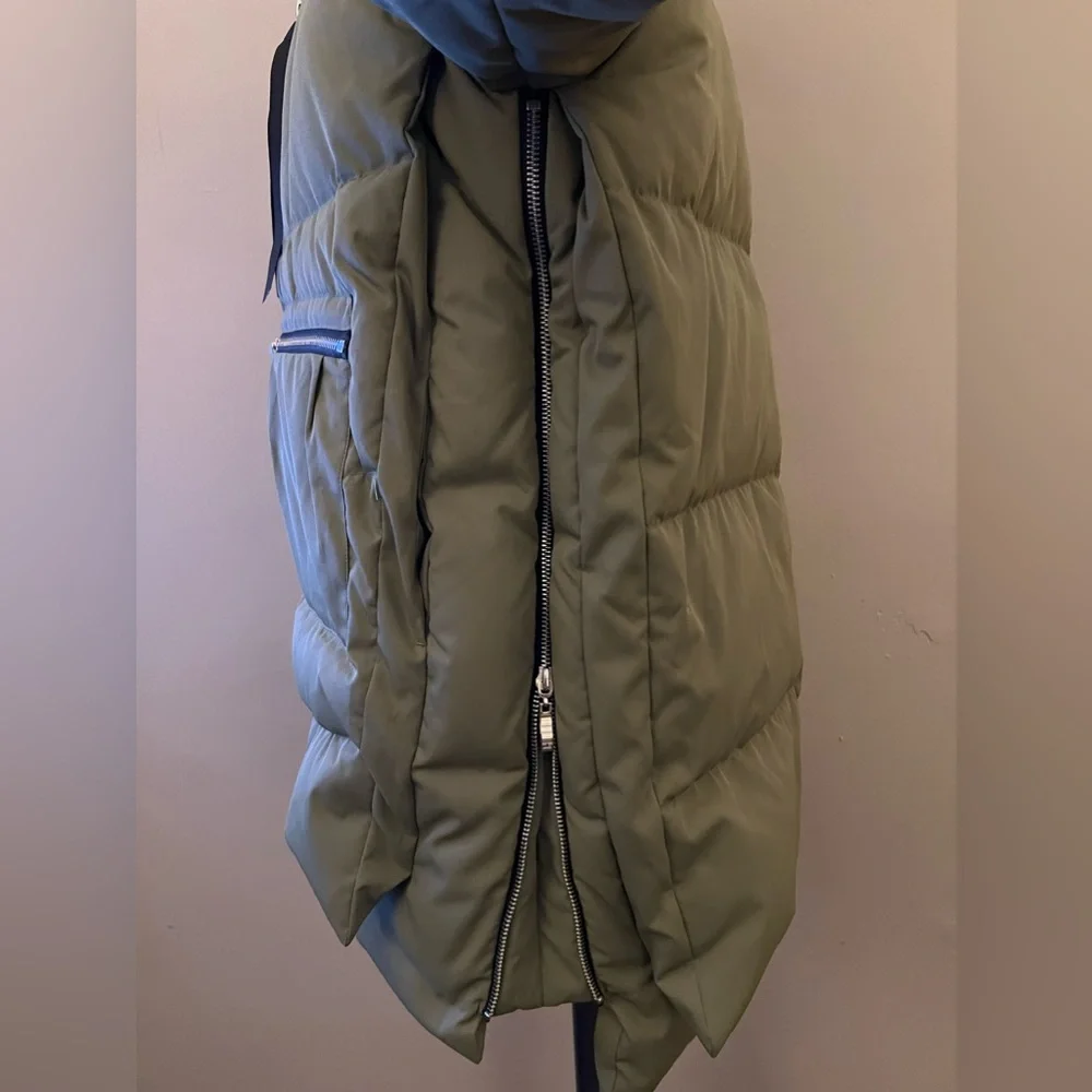 NWOT Orolay Womens Thickened Down Jacket/ Parka Green reg Size S - Picture 5 of 9